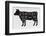 Cow-null-Framed Giclee Print