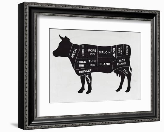 Cow-null-Framed Giclee Print