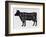 Cow-null-Framed Giclee Print