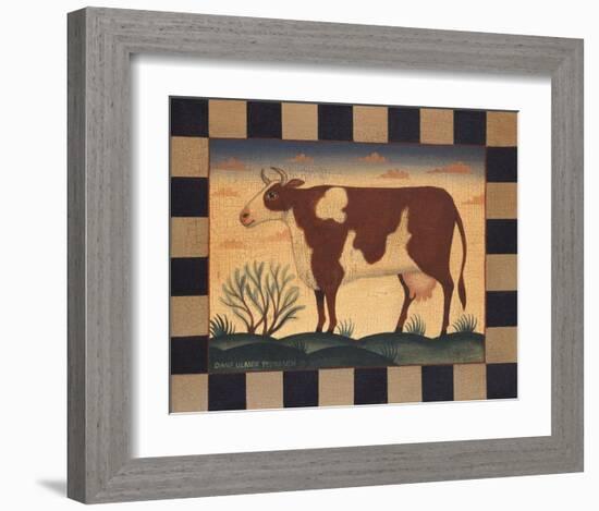 Cow-Diane Ulmer Pedersen-Framed Art Print