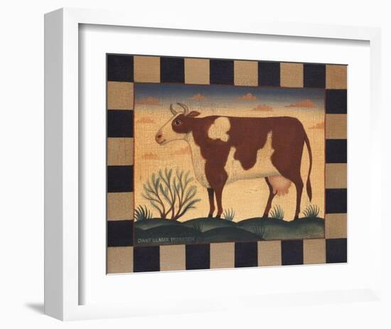 Cow-Diane Ulmer Pedersen-Framed Art Print