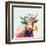 Cow-null-Framed Art Print