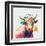 Cow-null-Framed Art Print