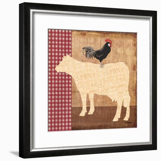 Cow-Todd Williams-Framed Art Print