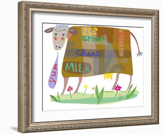 Cow-Nathaniel Mather-Framed Giclee Print