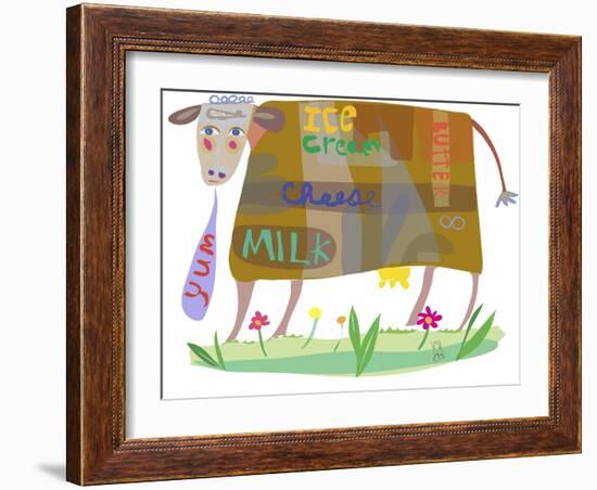 Cow-Nathaniel Mather-Framed Giclee Print