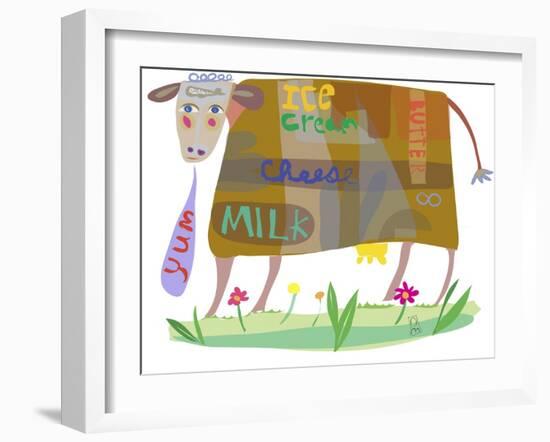 Cow-Nathaniel Mather-Framed Giclee Print