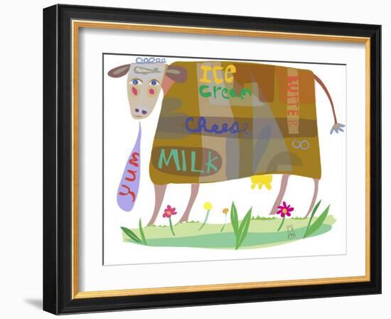 Cow-Nathaniel Mather-Framed Giclee Print