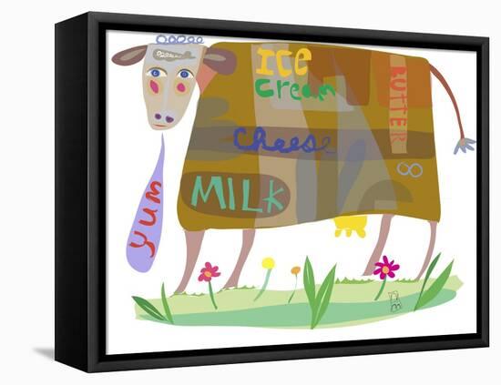 Cow-Nathaniel Mather-Framed Premier Image Canvas