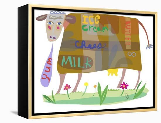 Cow-Nathaniel Mather-Framed Premier Image Canvas