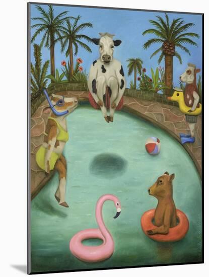 Cowabunga-Leah Saulnier-Mounted Giclee Print