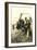 Cowboy and Indians Trading-null-Framed Premium Giclee Print