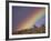 Cowboy and Rainbow, Ponderosa Ranch, Seneca, Oregon, USA-Darrell Gulin-Framed Photographic Print