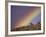 Cowboy and Rainbow, Ponderosa Ranch, Seneca, Oregon, USA-Darrell Gulin-Framed Photographic Print