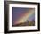 Cowboy and Rainbow, Ponderosa Ranch, Seneca, Oregon, USA-Darrell Gulin-Framed Photographic Print