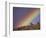 Cowboy and Rainbow, Ponderosa Ranch, Seneca, Oregon, USA-Darrell Gulin-Framed Photographic Print