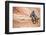 Cowboy at Full Gallop-Terry Eggers-Framed Photographic Print