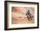 Cowboy at Full Gallop-Terry Eggers-Framed Photographic Print