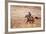 Cowboy at Full Gallop-Terry Eggers-Framed Photographic Print