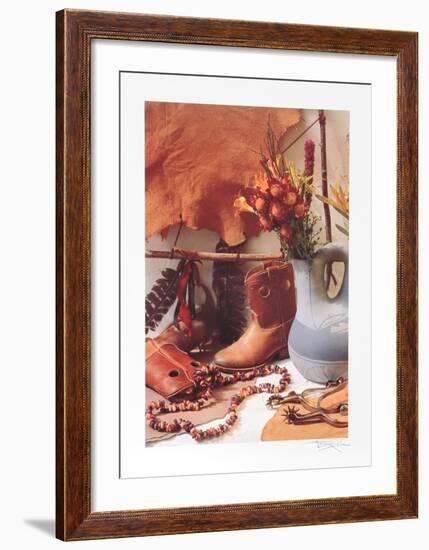 Cowboy Boot-Harvey Edwards-Framed Collectable Print