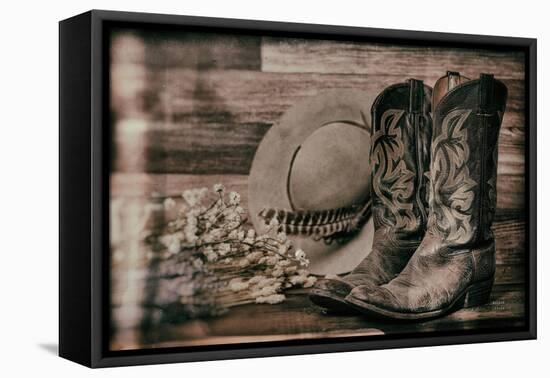 Cowboy Boots III-Nathan Larson-Framed Premier Image Canvas