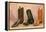 Cowboy Boots, Retro-null-Framed Stretched Canvas