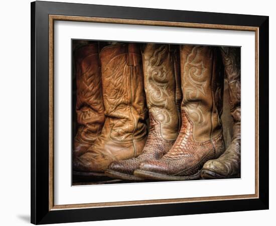 Cowboy Boots-Don Paulson-Framed Giclee Print