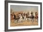 Cowboy Gunbattle-Frederic Sackrider Remington-Framed Giclee Print