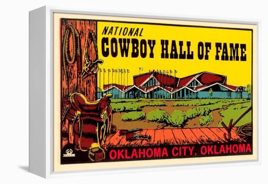 Cowboy Hall of Fame, Oklahoma City-null-Framed Stretched Canvas