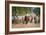 Cowboy Herding Cattle, Pantanal Wetlands, Brazil-null-Framed Photographic Print