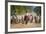 Cowboy Herding Cattle, Pantanal Wetlands, Brazil-null-Framed Photographic Print