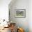 Cowboy in Irrigated Pasture, Chubut Province, Cholila Valley, Argentina-Lin Alder-Framed Photographic Print displayed on a wall