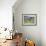 Cowboy in Irrigated Pasture, Chubut Province, Cholila Valley, Argentina-Lin Alder-Framed Photographic Print displayed on a wall