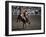 Cowboy in Rodeo-null-Framed Photographic Print