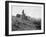 Cowboy on Horseback with Herd of Horses Photograph - Texas-Lantern Press-Framed Art Print