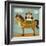 Cowboy Owl on Horse-Nancy Lee-Framed Art Print