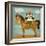 Cowboy Owl on Horse-Nancy Lee-Framed Art Print
