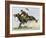 Cowboy Riding a Newly Trained Horse-null-Framed Giclee Print