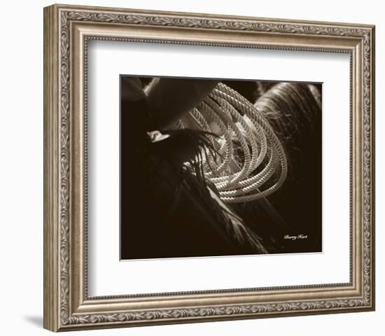 Cowboy Rope-Barry Hart-Framed Art Print