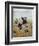 Cowboy Roping a Steer-Charles Marion Russell-Framed Giclee Print