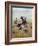 Cowboy Roping a Steer-Charles Marion Russell-Framed Giclee Print