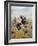 Cowboy Roping a Steer-Charles Marion Russell-Framed Giclee Print