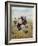 Cowboy Roping a Steer-Charles Marion Russell-Framed Giclee Print