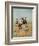 Cowboy Roping A Steer-Charles Marion Russell-Framed Art Print