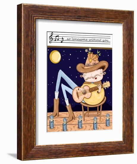 Cowboy Song-Danielle O'Malley-Framed Art Print