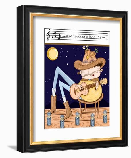 Cowboy Song-Danielle O'Malley-Framed Art Print