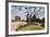 Cowboy Statue, Coming Through the Rye, Oklahoma City, Oklahoma, USA-Walter Bibikow-Framed Photographic Print