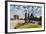 Cowboy Statue, Coming Through the Rye, Oklahoma City, Oklahoma, USA-Walter Bibikow-Framed Photographic Print