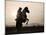 Cowboy Sunset-Kimberly Allen-Mounted Art Print