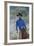 Cowboy with His Saddle-DLILLC-Framed Photographic Print